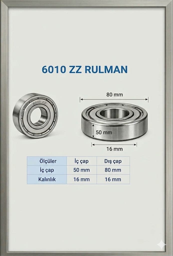 6006 ZZ P.R.C. RULMAN